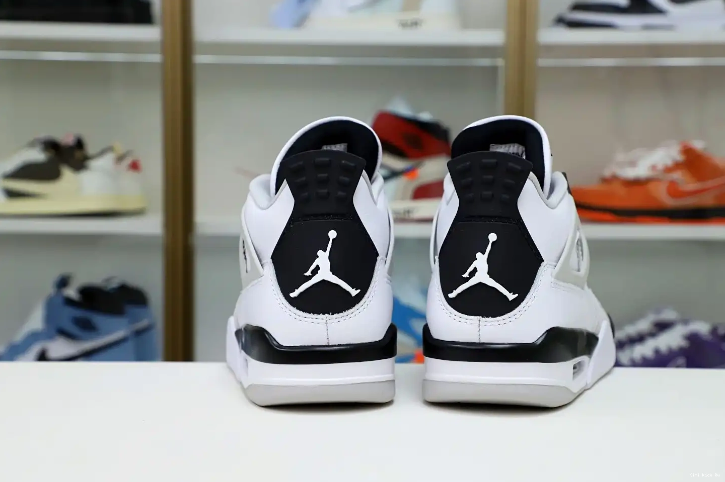 Kimikick 4 AIR JORDAN BLACK MILITARY 0606